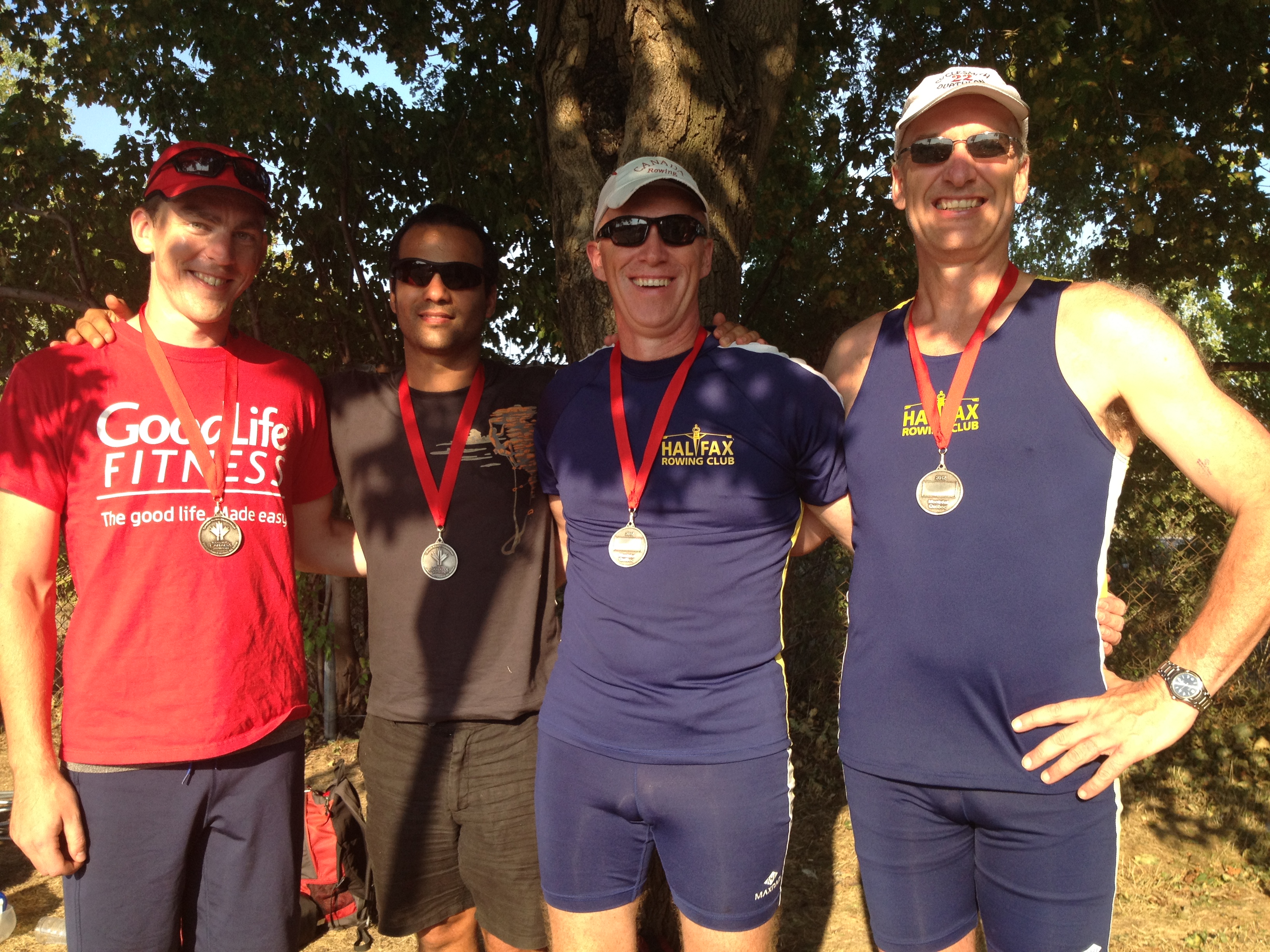 Halifax Rowing Club had great success a the Canadian Masters Rowing Championships