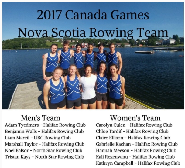 Send Off for Canada Games Rowers – Pot Luck – Friday, July 21, 2017